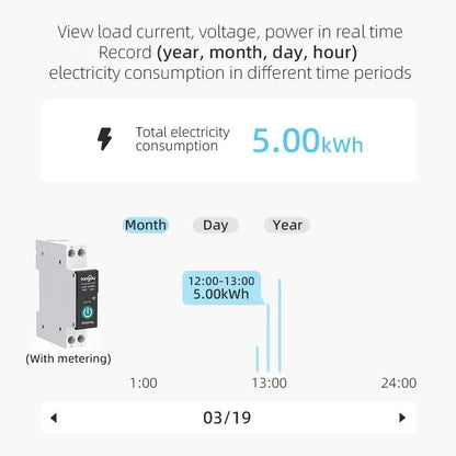 TUYA WIFI Smart Circuit Breaker