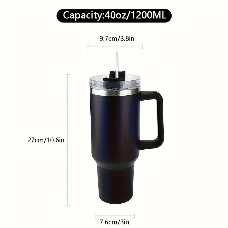 Bingba Stainless Steel Insulation Cup Coffee Insulation Cup 40oz