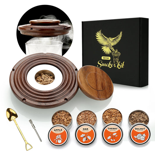 Cocktail Smoker Kit with 4 Wood Chips