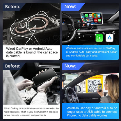 Carlinkit 5 2air Wireless CarPlay Android Auto Wireless Box 2in 1 Adapter